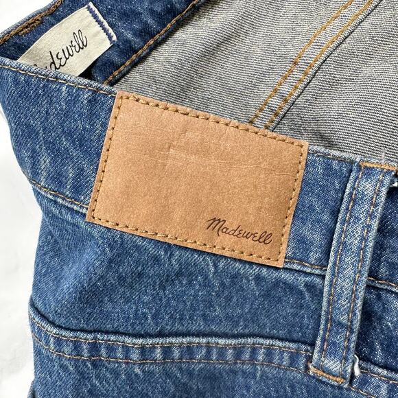 Madewell Jeans Womens 27 Blue Perfect Vintage Haight Wash High Rise Tapered Leg - Picture 8 of 14